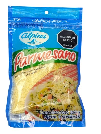 QUESO PARMESANO ALPINA X100 GRAMOS