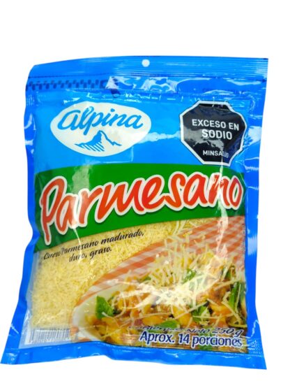QUESO PARMESANO ALPINA X250 GRAMOS