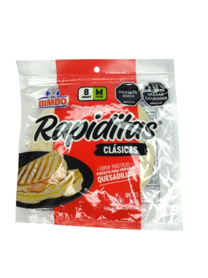 TORTILLA BIMBO TALLA M X8 UNDS