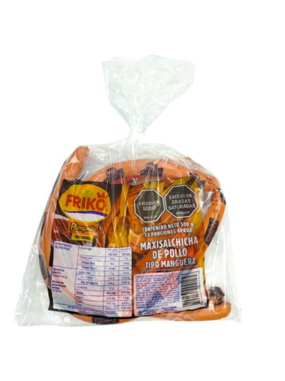 SALCHICHA TIPO MANGUERA FRIKO X500 GRAMOS