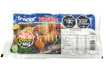 CHORIZO TERNERA FRICAR X20 UNIDADES