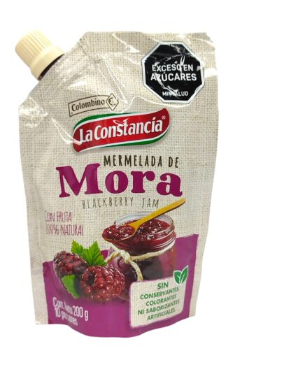 MERMELADA DE MORA LA CONSTANCIA X200 GRAMOS