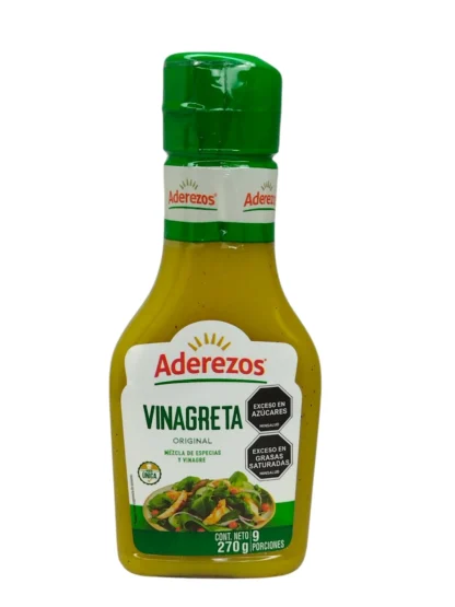 VINAGRETA ADEREZOS X270 ML
