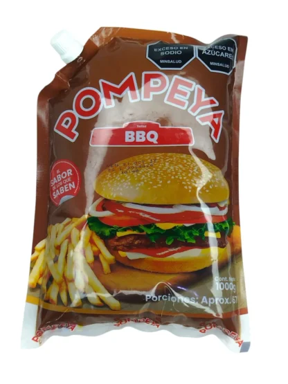 SALSA BBQ POMPEYA BOLSA X1000