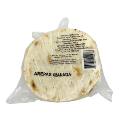 AREPA MEDIA TELA X10 UNIDADES