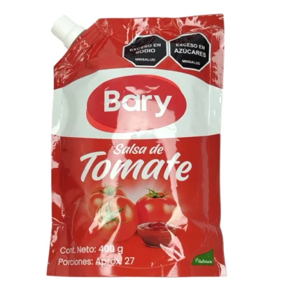 SALSA DE TOMATE BARY X400 GRAMOS