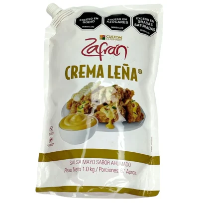 CREMA DE LEÑA ZAFRAN X1000 GRAMOS