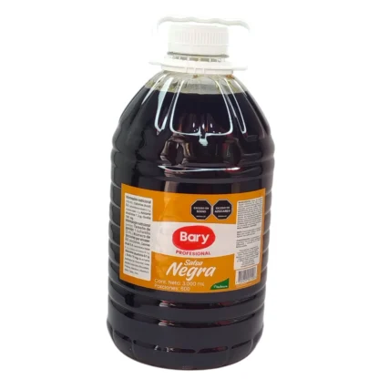 SALSA NEGRA BARY GARRAFA X3000 ML