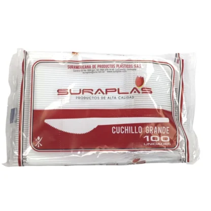 CUCHILLO DESECHABLE X100 UNIDADES