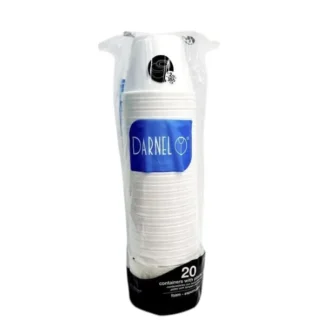 CONTENEDOR DE ICOPOR 12 ONZ X20 UNIDADES