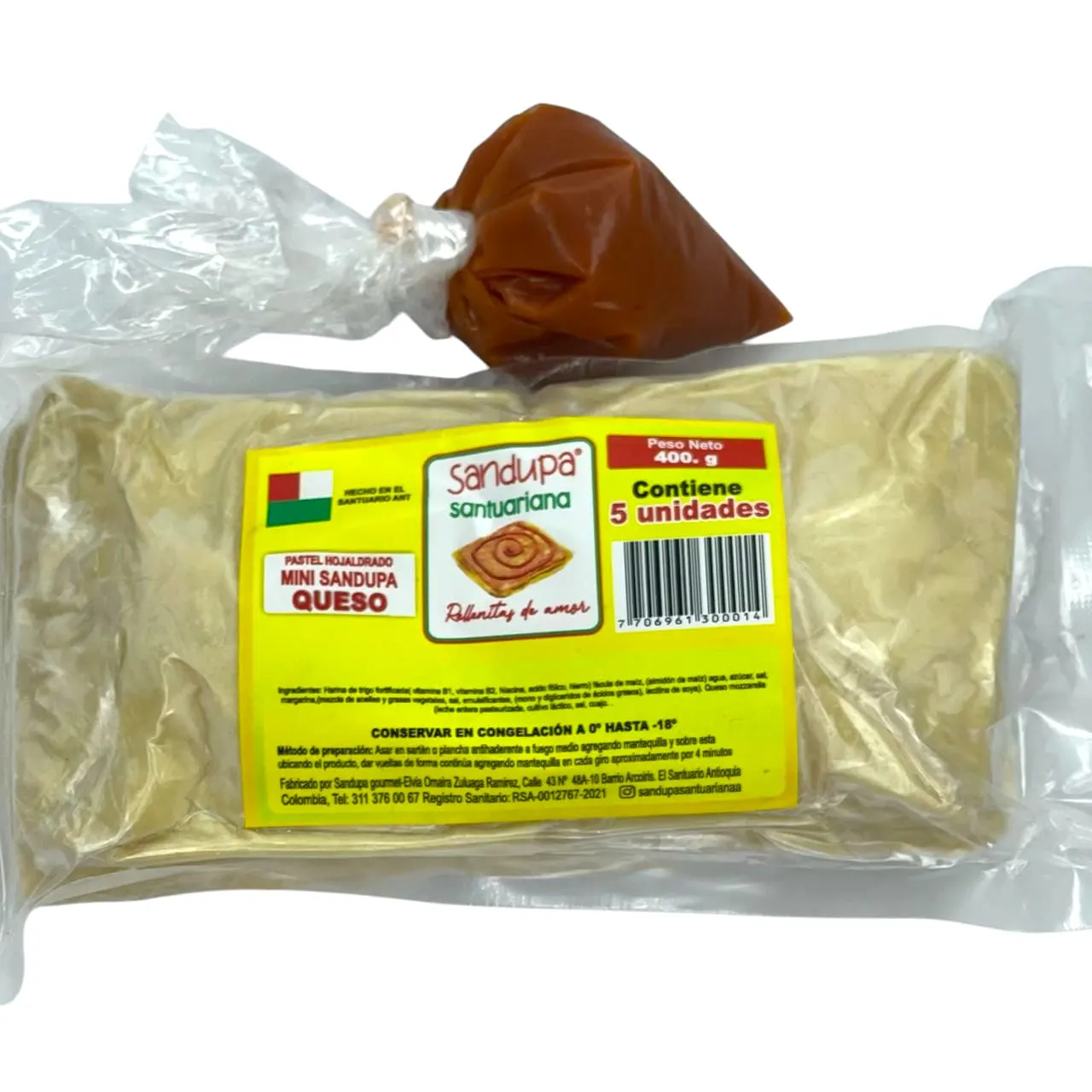 SANDUPA PEQUEÑA X5 UNIDADES