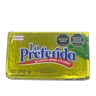 MANTEQUILLA LA PREFERIDA X250